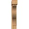 Ekena Millwork Funston Block Rough Sawn Bracket w/ Offset Brace, Western Red Cedar, 8"W x 36"D x 44"H BKT0806X36X44FST05RWR - alternate 4